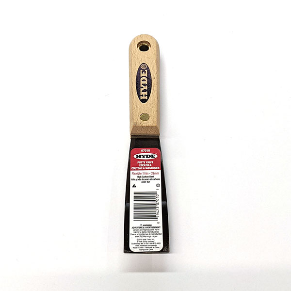 Hyde 1 1/4″ Flex Putty Knife Wood
